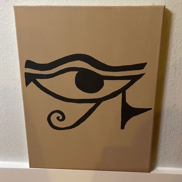 NEW! Eye Of Horus Canvass Painting - Picture 1 of 3